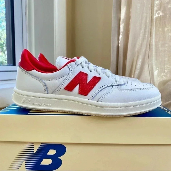 ALD x New Balance T500 Tennis Oxfords Sneaker Shoes Red Mens 6 / Womens 7.5 - Picture 13 of 15